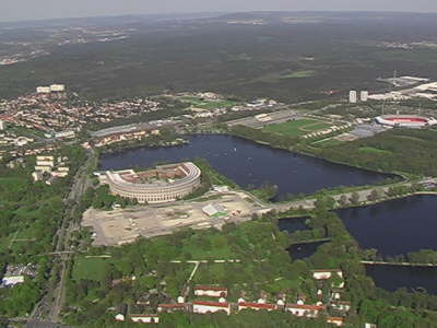 Dutzendteich und Stadion